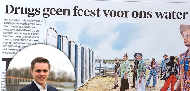 Drugsresten geen feest voor ons water