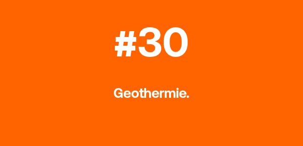 Geothermie.