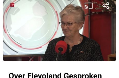 Meta Jacobs bij Over Flevoland Gesproken