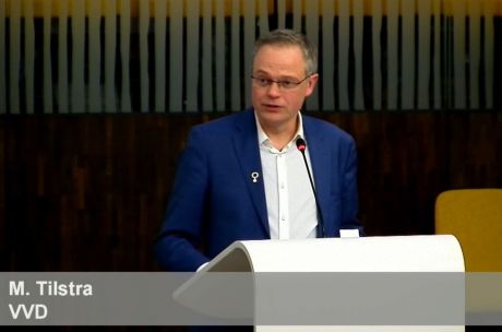 Marten Tilstra aan het woord in de Raadsvergadering van 25 april 2023