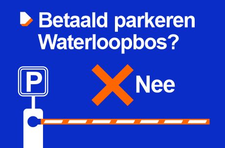 betaald parkeren bij Waterloopbos