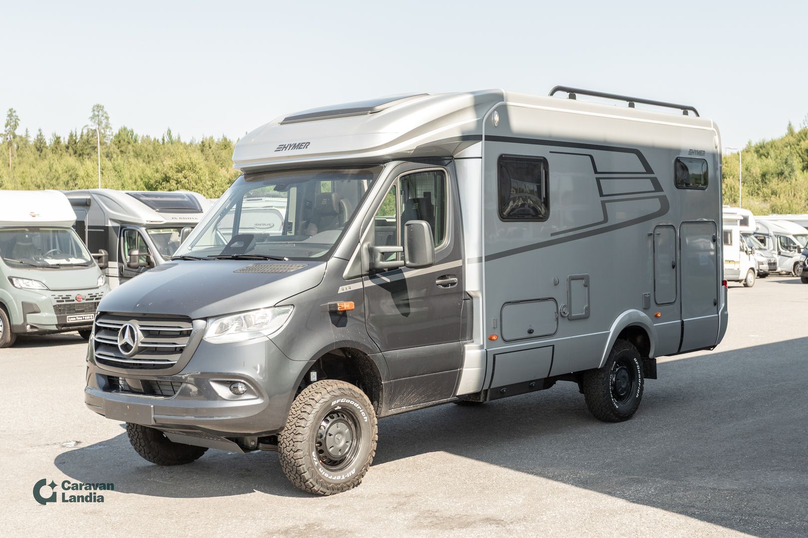 Kuva 5, Hymer ML-T 570 419 CDI 190hv ** HETI TOIMITUKSEEN, AUTOMAATTI, ERILLISVUOTEET, NELIVETO **