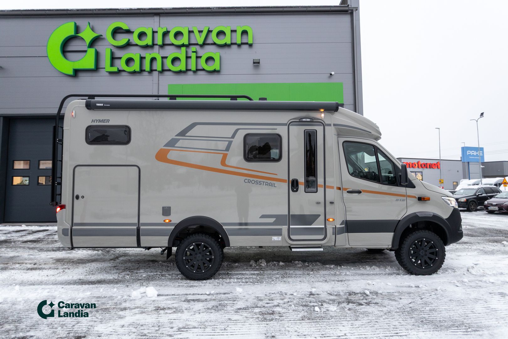 Kuva 4, Hymer ML-T 580 CrossTrail 419 CDI 190hv ** HETI TOIMITUKSEEN, ERILLISVUOTEET, HUIPPUVARUSTELTU, NELIVETO **