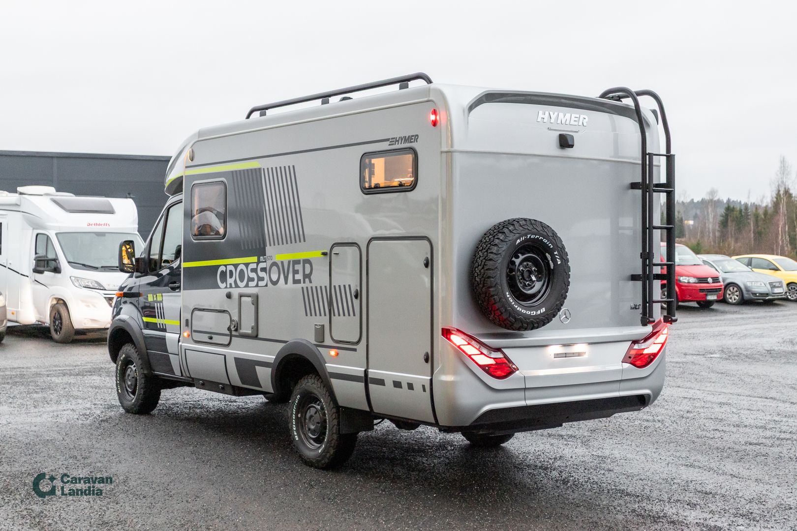 Kuva 4, Hymer ML-T 570 Cross Over 419 CDI 190 hv ** HETI TOIMITUKSEEN, AUTOMAATTI, ERILLISVUOTEET, NELIVETO **