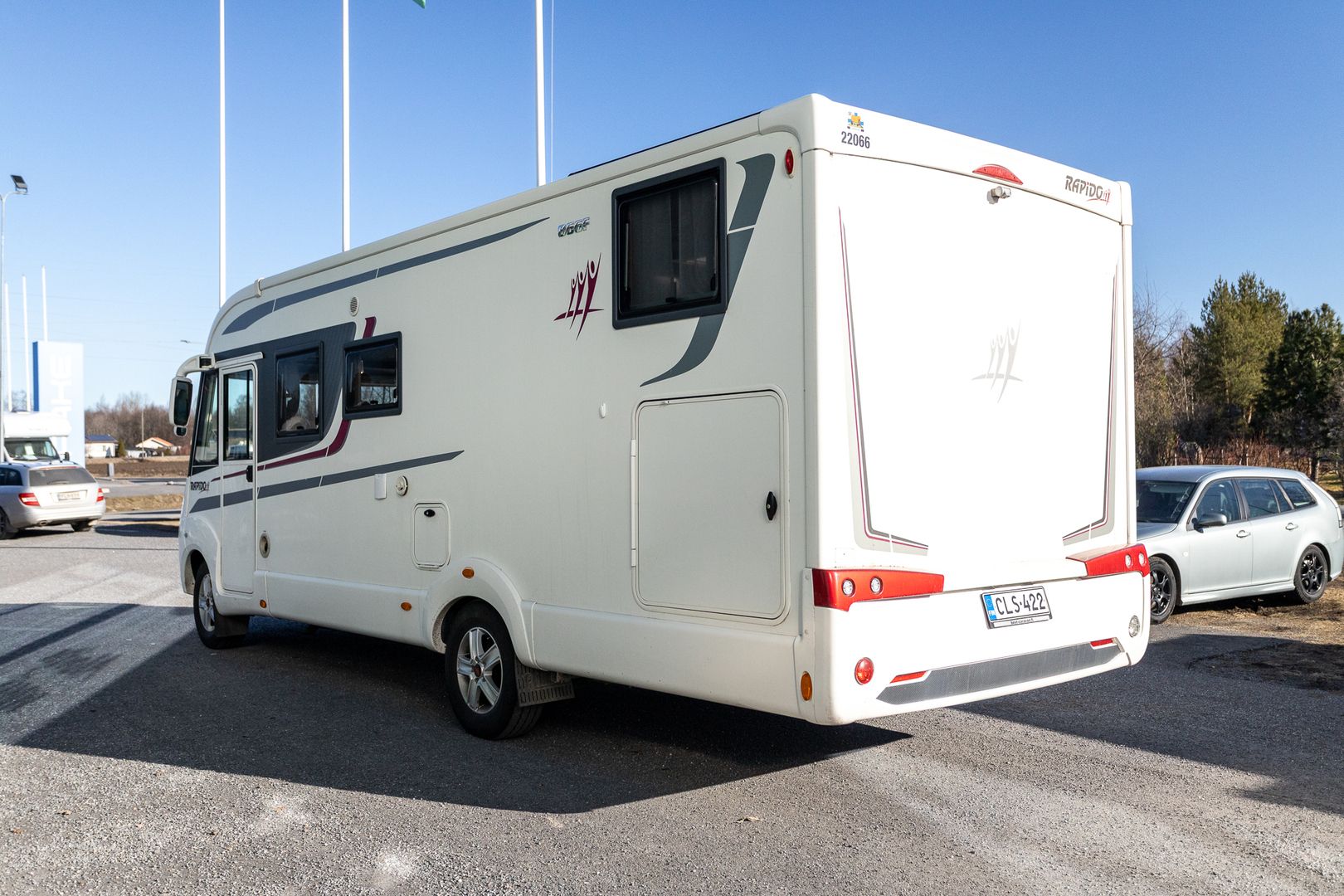 Kuva 4, Rapido 866F 2.3 Mjet 150hv ** AUTOMAATTI, TRUMA (KAASU/SÄHKÖ), ERILLISVUOTEET **