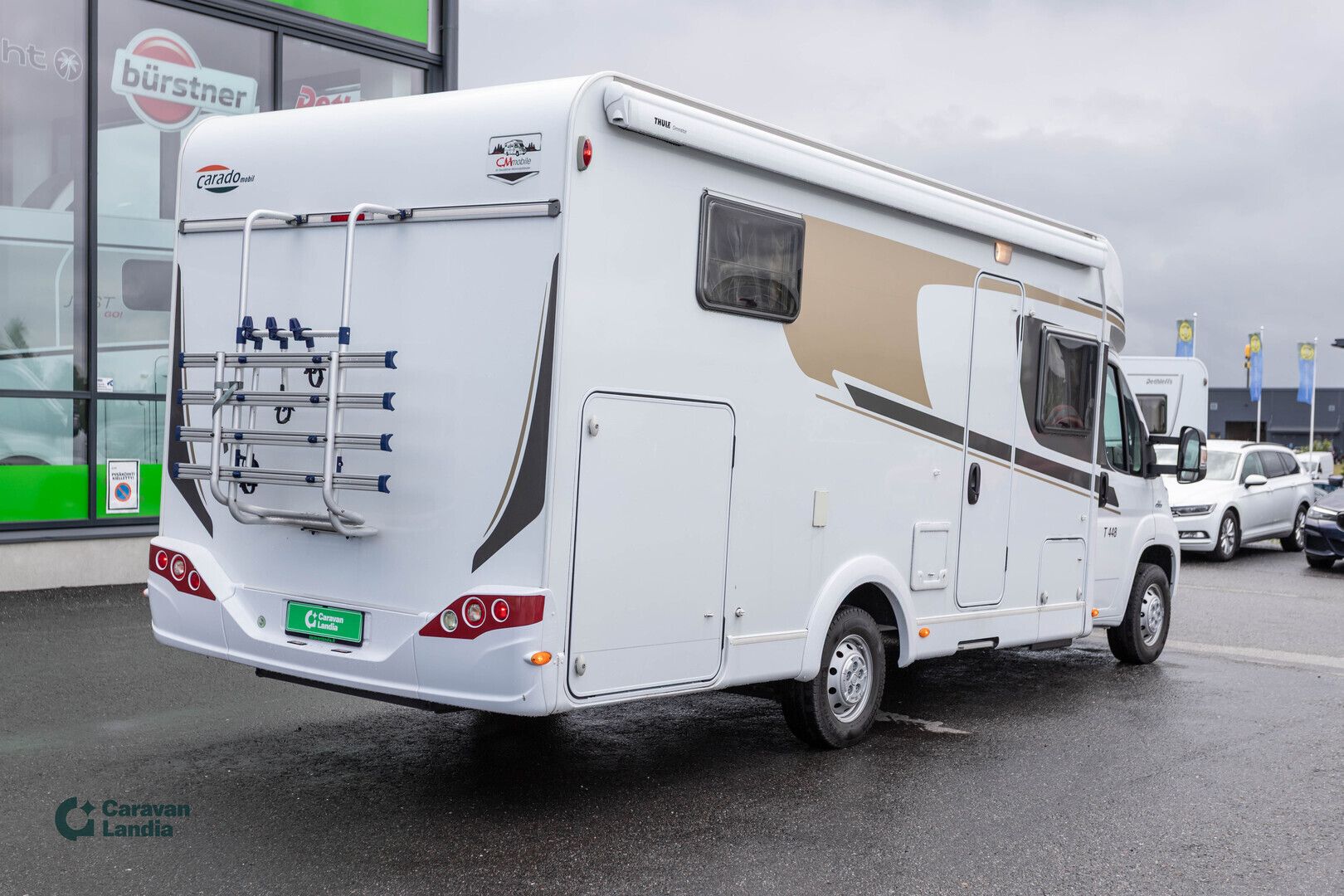 Kuva 2, Carado T 448 2.3 Mjet 130Hv **TRUMA, ERILLISVUODE, PYÖRÄTELINE **