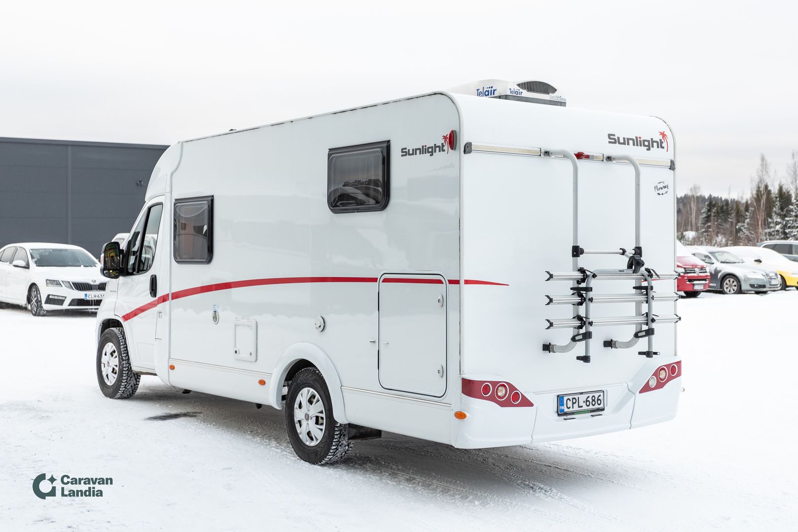 Kuva 3, Sunlight V 66 2.3 Mjet 140hv ** TRUMA-SÄHKÖPATRUUNA, ERILLISVUOTEET, MARKIISI **