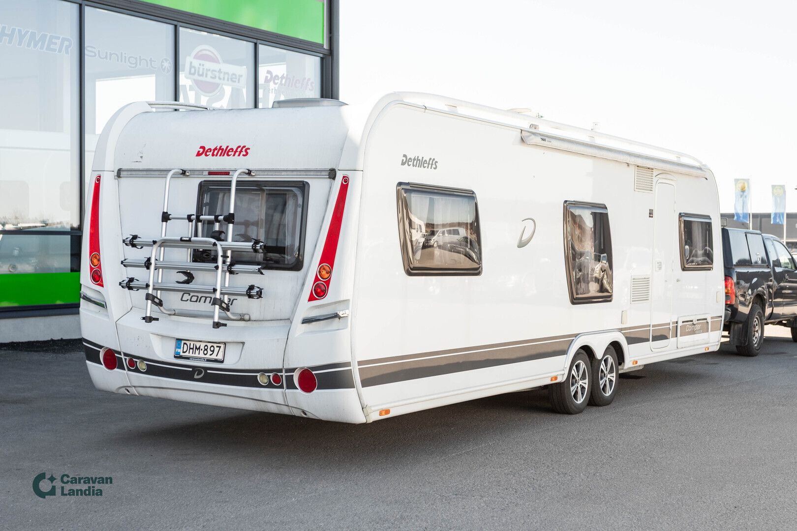 Kuva 3, Dethleffs Camper 740 RFK ** ALDE, KERROSSÄNKY, PITKITTÄINEN-PARIVUODE, ILMASTOINTI **
