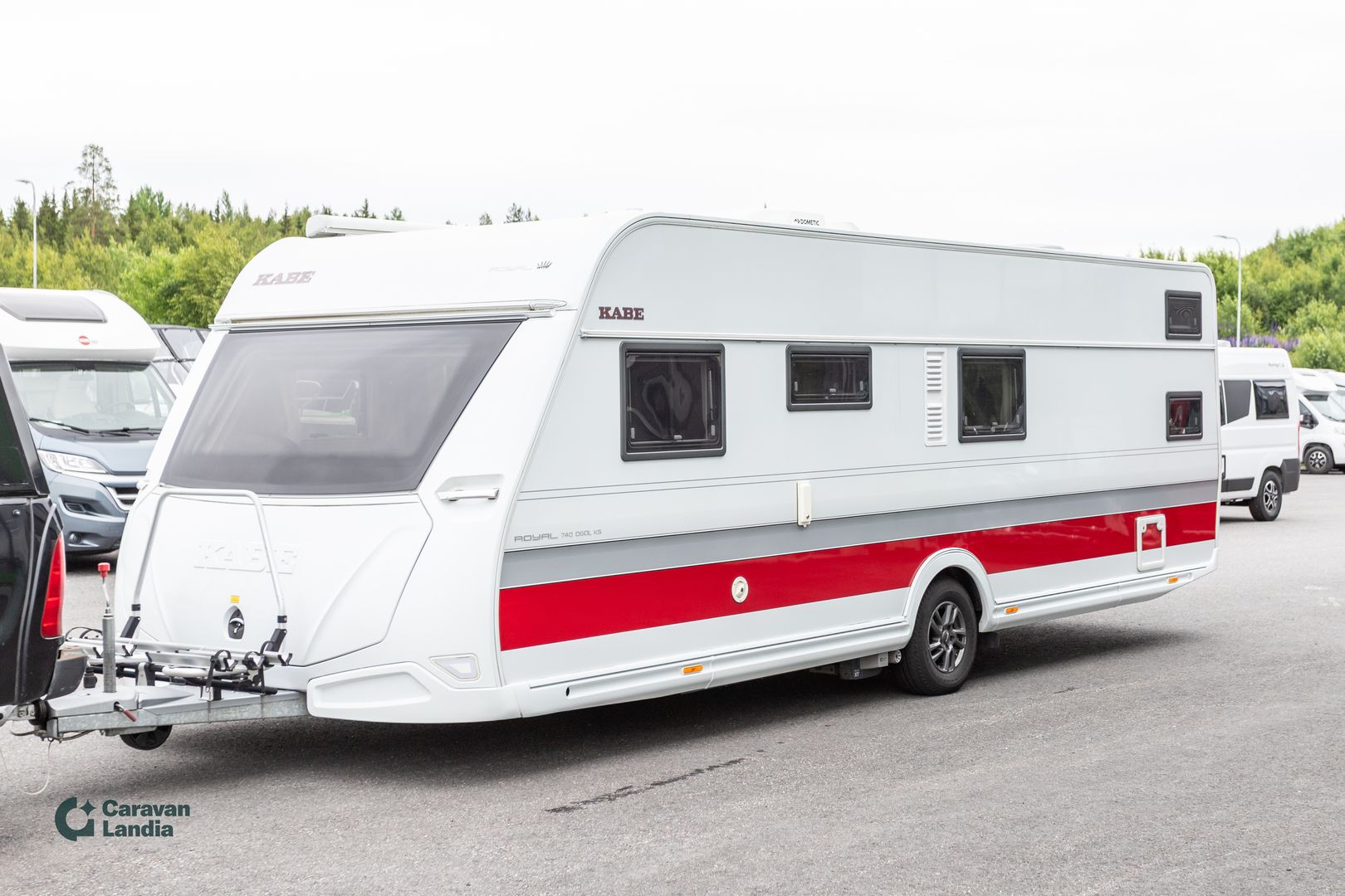 Kabe Royal 740 DGDL KS ** ALDE, PITKITTÄINEN-PARIVUODE, KERROSSÄNKY, MOVER, ILMASTOINTI **, kuva 4