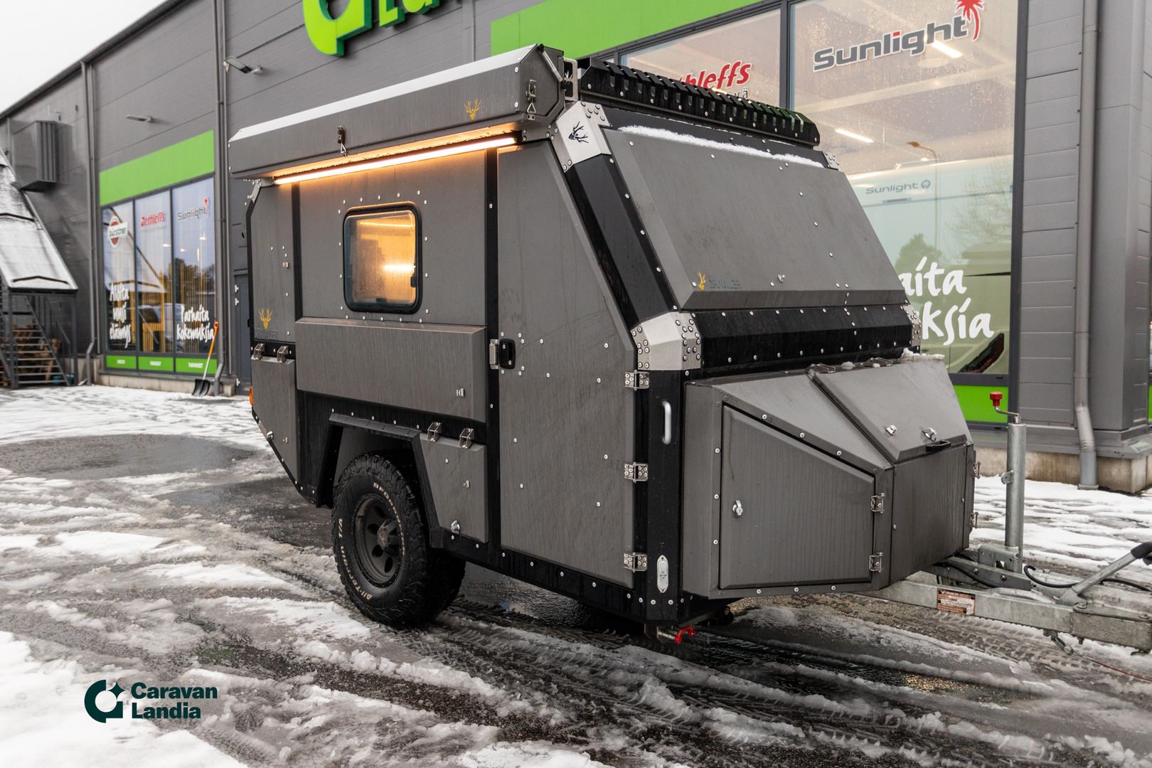 Kuva 2, Crawler Trc 458 ** HUIPPU HARVINAISUUS, TRUMA, TAKAKEITTIÖ, NOSTOKATTO **