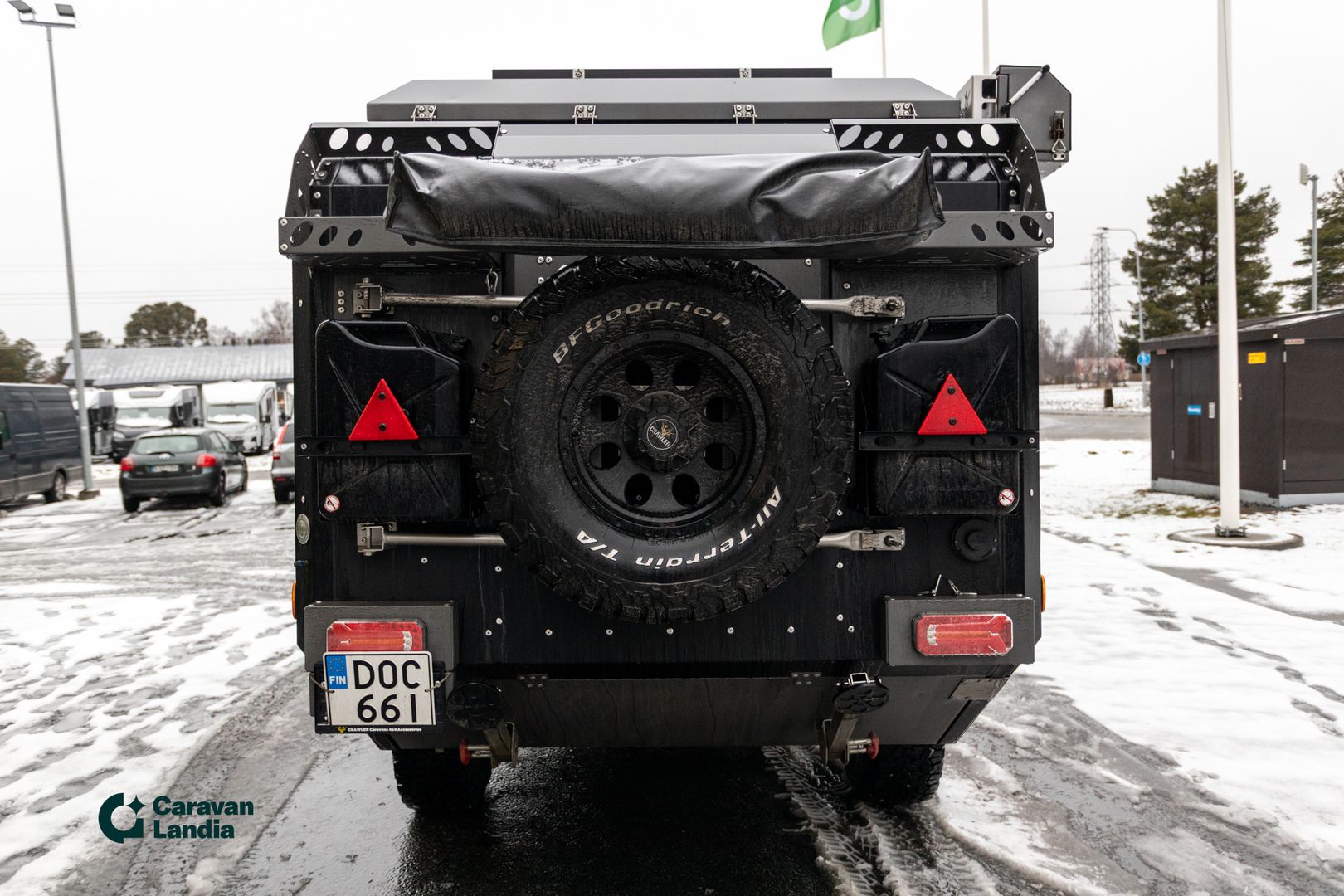 Kuva 5, Crawler Trc 458 ** HUIPPU HARVINAISUUS, TRUMA, TAKAKEITTIÖ, NOSTOKATTO **