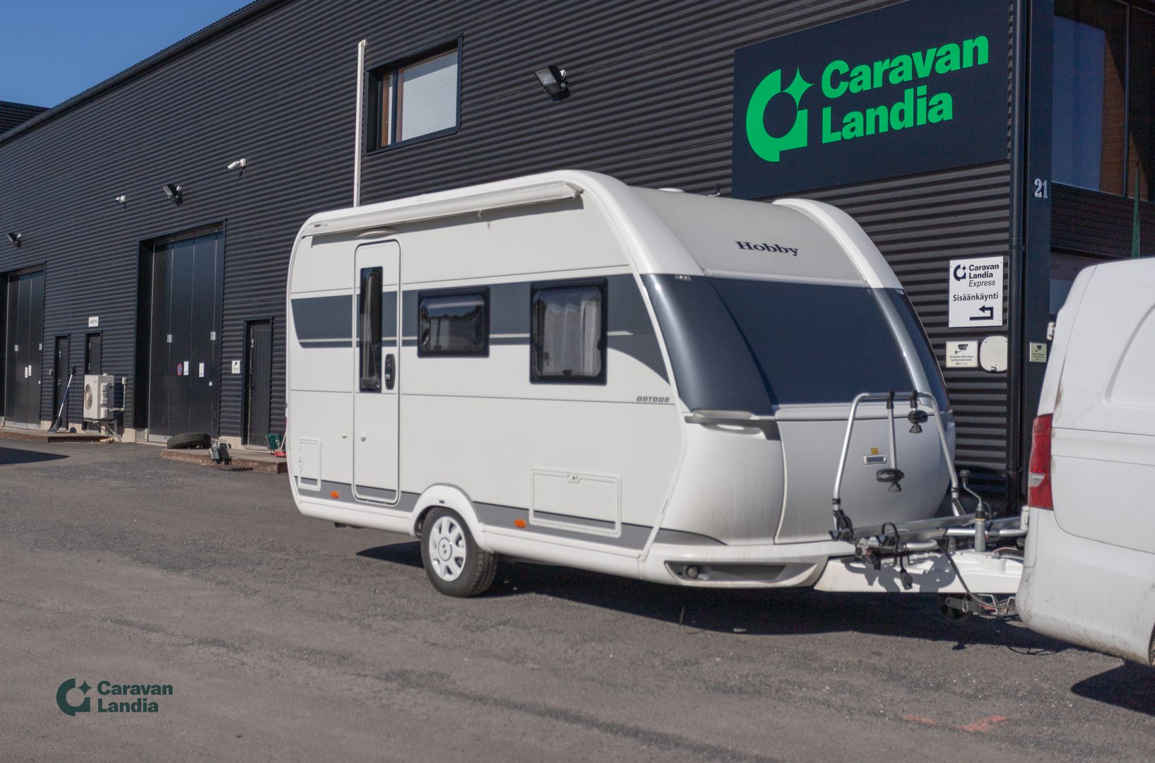 Kuva 1, Hobby ONTOUR 390 SF ** TRUMA, PARIVUODE, MARKIISI **