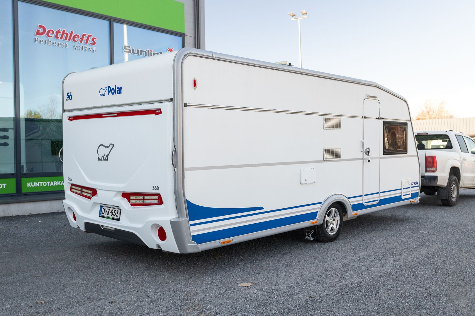 Kuva 3, Polar 560 TDB ** ALDE (KAASU/SÄHKÖ), L-KEITTIÖ, HARVINAINEN LAYOUT **