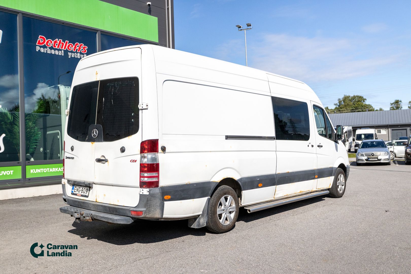 Kuva 2, Mercedes-Benz Sprinter 313 CDI 130hv ** VAKKARI, 2-KERROSVUODE, DIESEL LÄMPPÄRI **