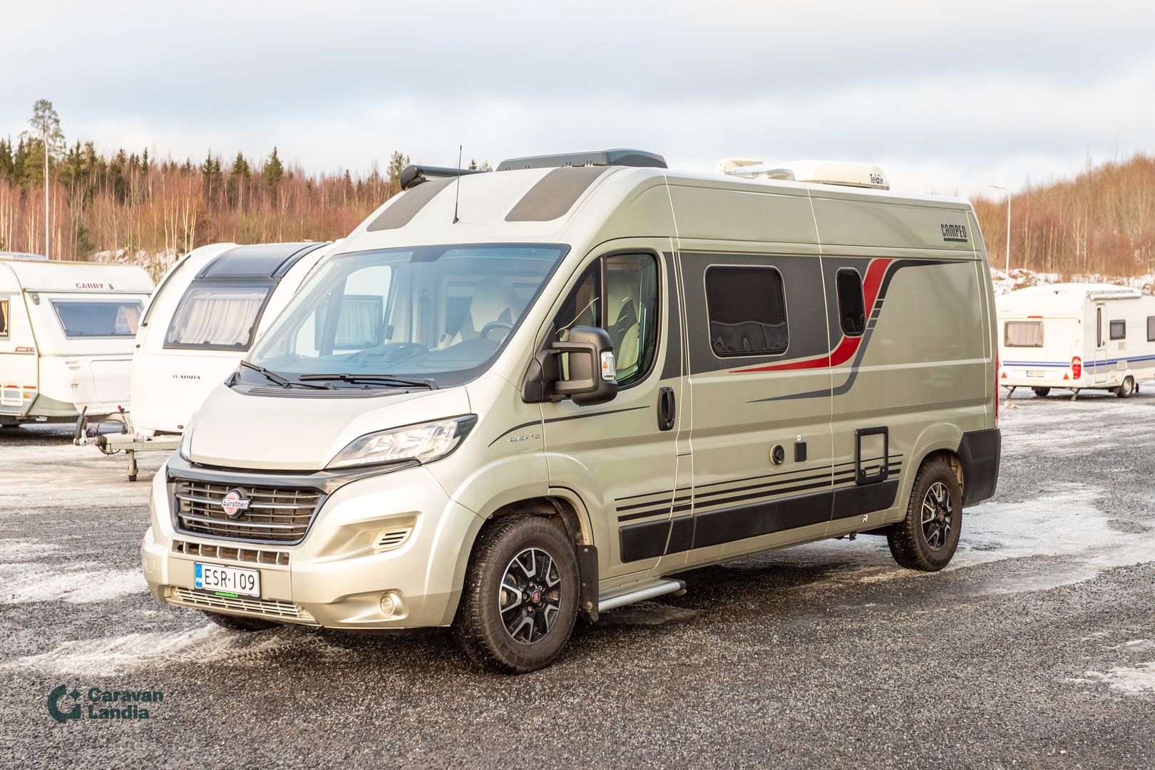 Kuva 5, Burstner Campeo C 600 2.3 Mjet 140hv ** TRUMA-SÄHKÖPATRUUNA, PARIVUODE, 2X ILMASTOINTI, MARKIISI **