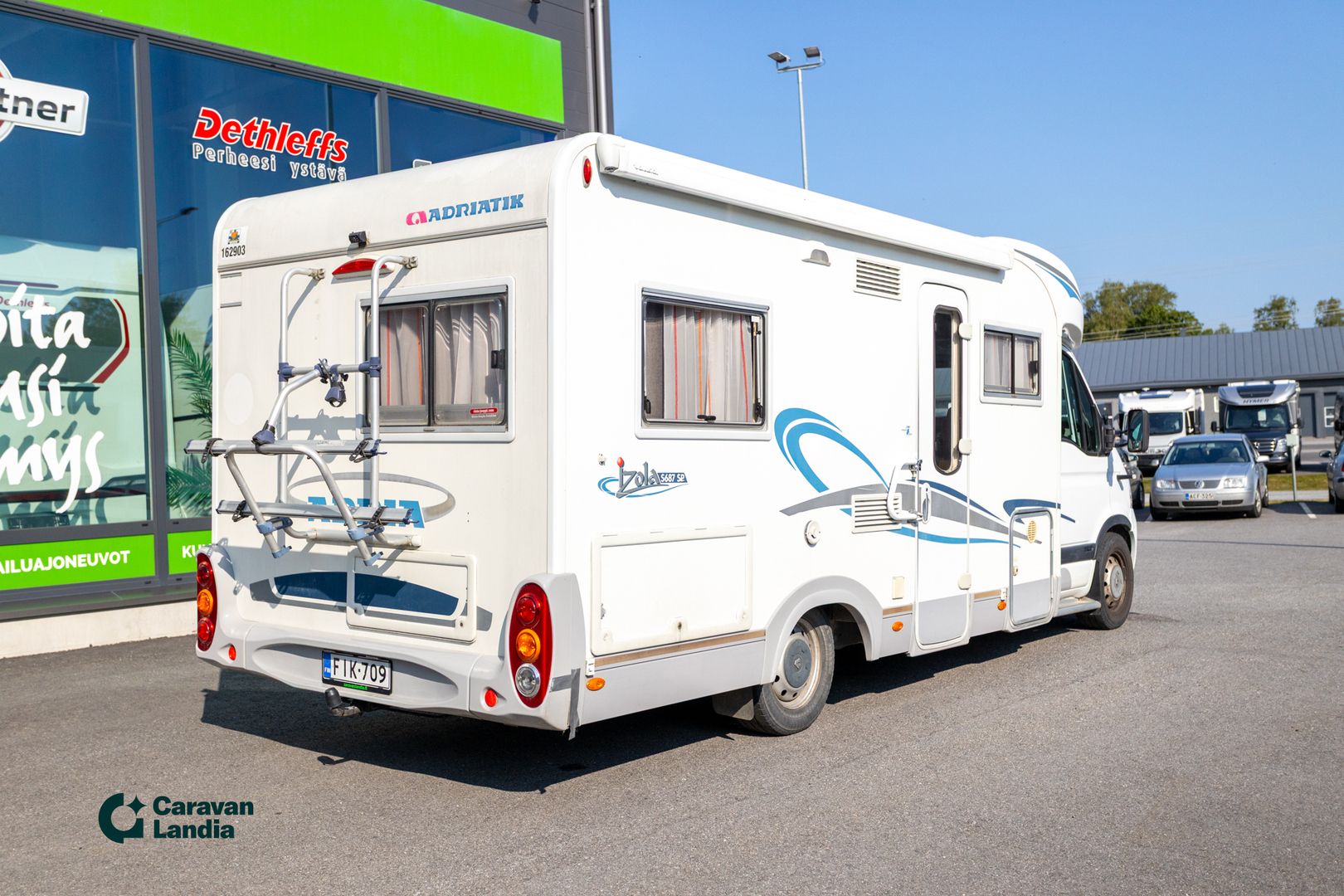 Adria Izola S687 SP 2.5 dCi 150hv ** OHJAAMOILMASTOINTI, TRUMA (KAASU/SÄHKÖ), PITKITTÄINEN PARIVUODE **, kuva 3