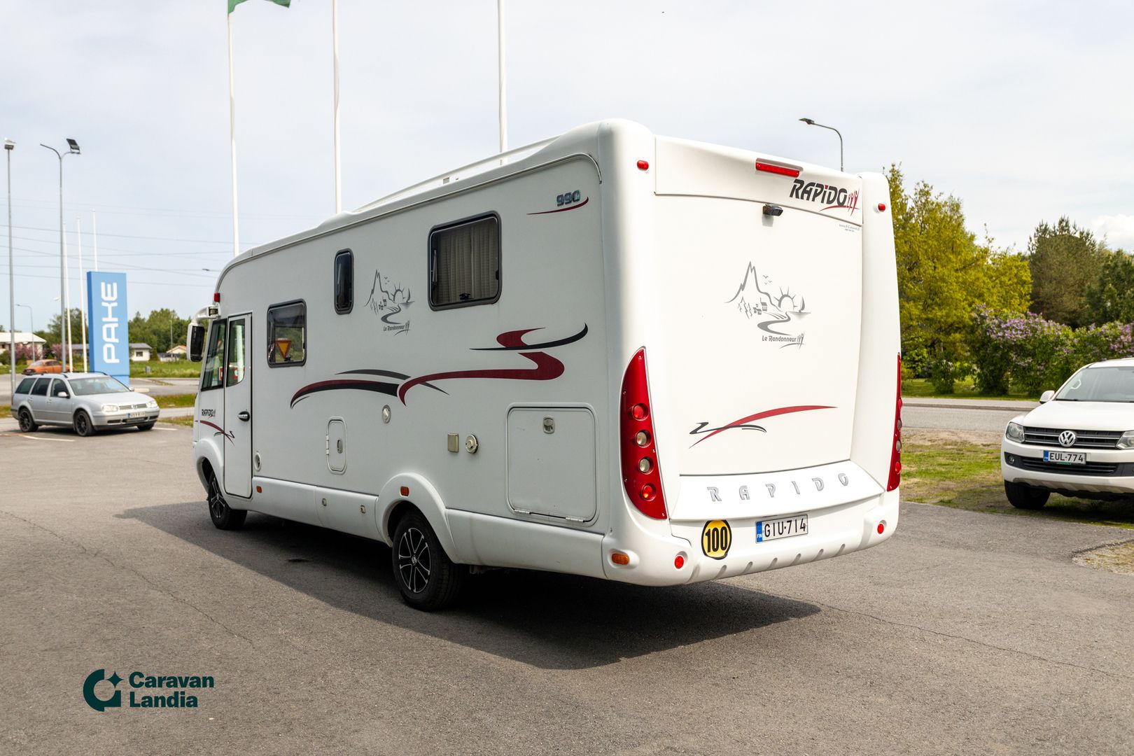 Kuva 4, Rapido 990F 2.3 Mjet 130hv ** WEBASTO, TRUMA (KAASU/SÄHKÖ), SAAREKEVUODE, HUBBET LASKUVUODE **