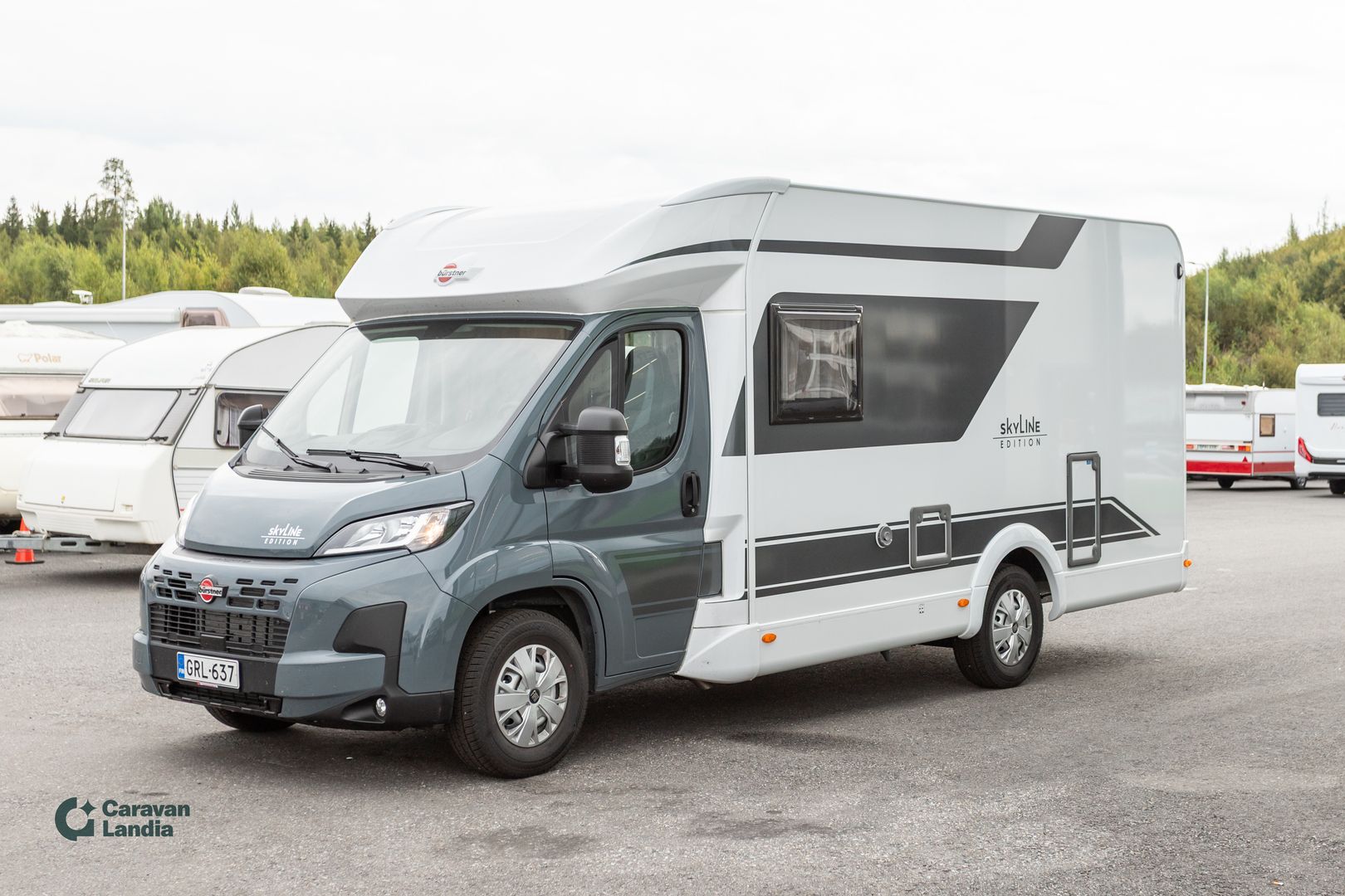 Kuva 5, Burstner Lyseo Time T 690 Skyline 2.2 Mjet 140hv ** TRUMA, ERILLISVUOTEET, MARKIISI **