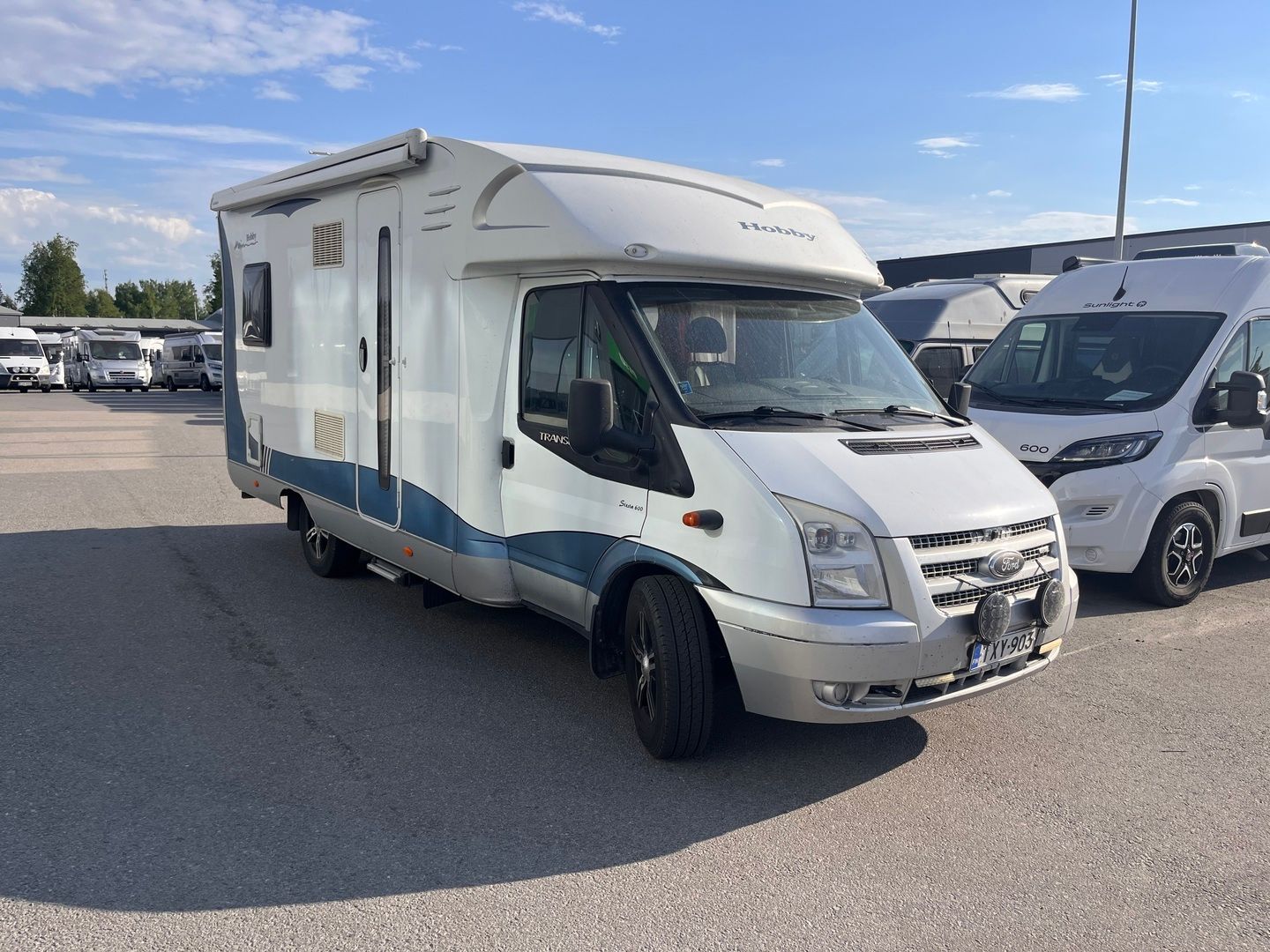 Hobby T600FC 2.2 TDCi ** OHJAAMO ILMASTOINTI, INVERTTERI, TRUMA**, kuva 1
