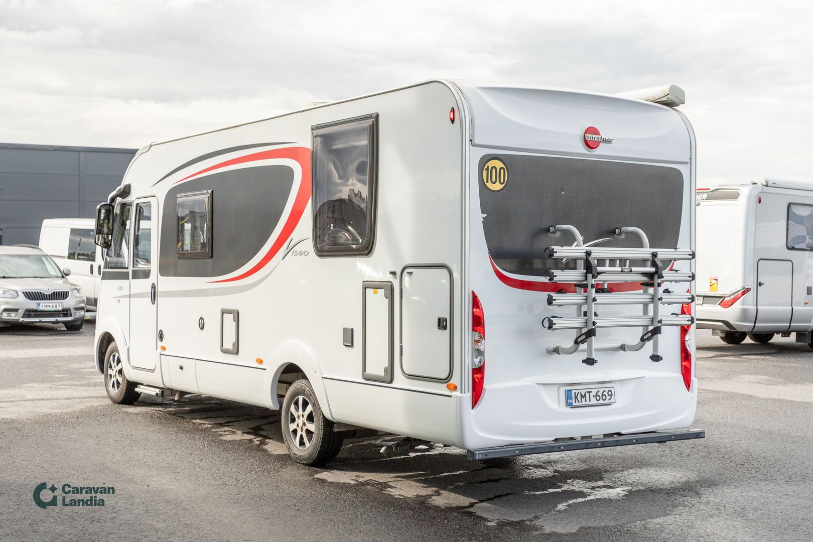 Kuva 3, Burstner Viseo I 720 2.3 Mjet 150hv ** TRUMA-SÄHKÖPATRUUNA, SAAREKEVUODE, HUBBET-YLÄVUODE, 2X ILMASTOINTI, MARKIISI **