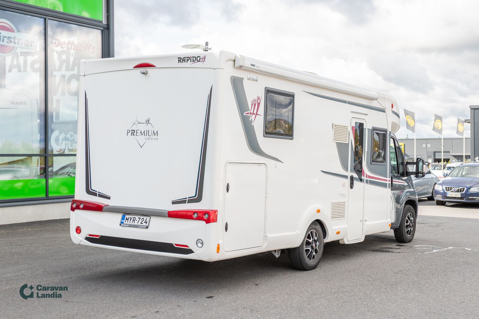 Rapido 696F 2.3 Mjet 140hv ** TRUMA-SÄHKÖPATRUUNA, SAAREKEVUODE, SÄHKÖ-HUBBET **, kuva 2