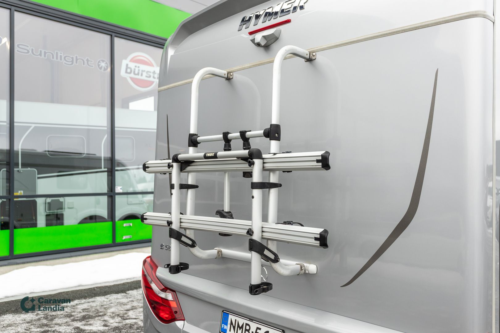 Kuva 22, Hymer B-ModernComfort I 580 414 CDI 177hv ** ALDE, ERILLISVUOTEET, HUBBET-YLÄVUODE, KAASU-UUNI **