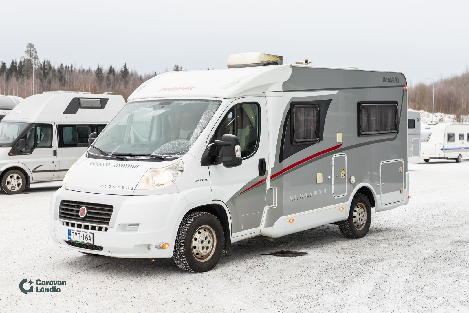 Dethleffs Globebus T 2 2.3 Mjet 130hv ** TRUMA-SÄHKÖPATRUUNA, PITKITTÄINEN-PARIVUODE, 2X ILMASTOINTI **, kuva 5