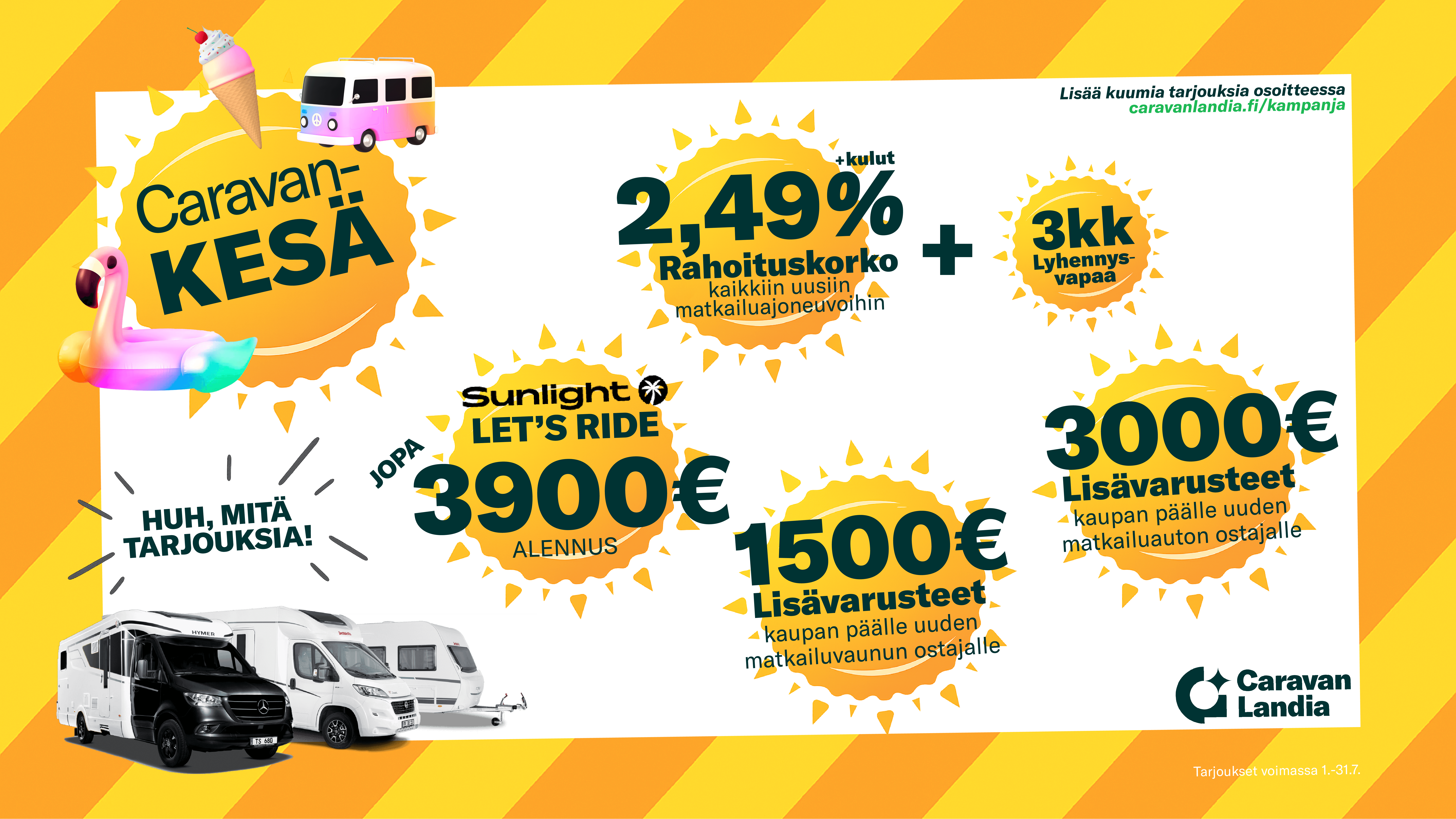 Kuva 20, Kabe Royal 560 XL KS ** ALDE (KAASU/SÄHKÖ), NAHKASISUSTA, ILMASTOINTI **