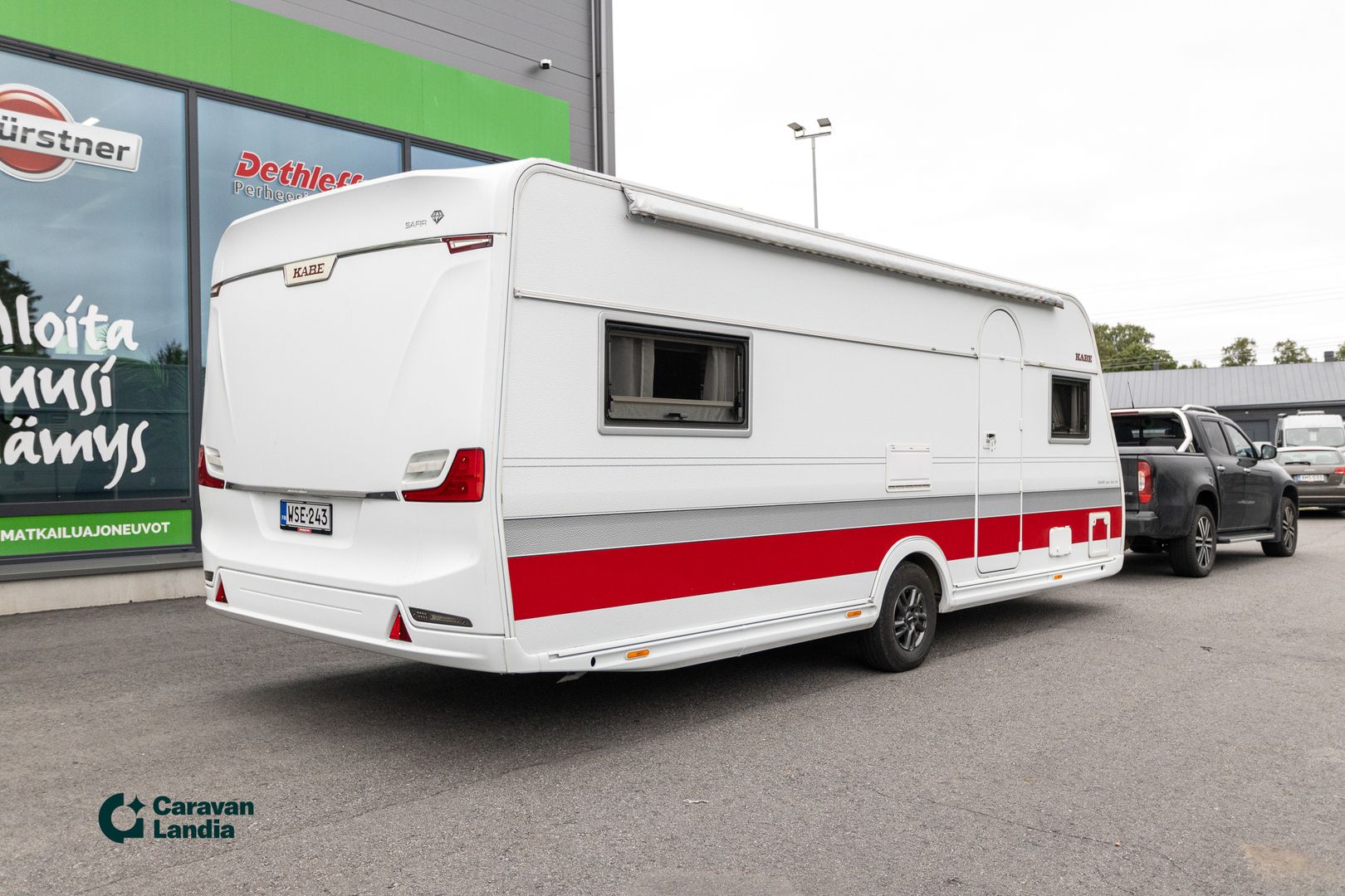 Kuva 2, Kabe SAFIR 600 GLE KS ** ERILLISVUOTEET, ALDE (KAASU/SÄHKÖ), LATTIALÄMMITYS **