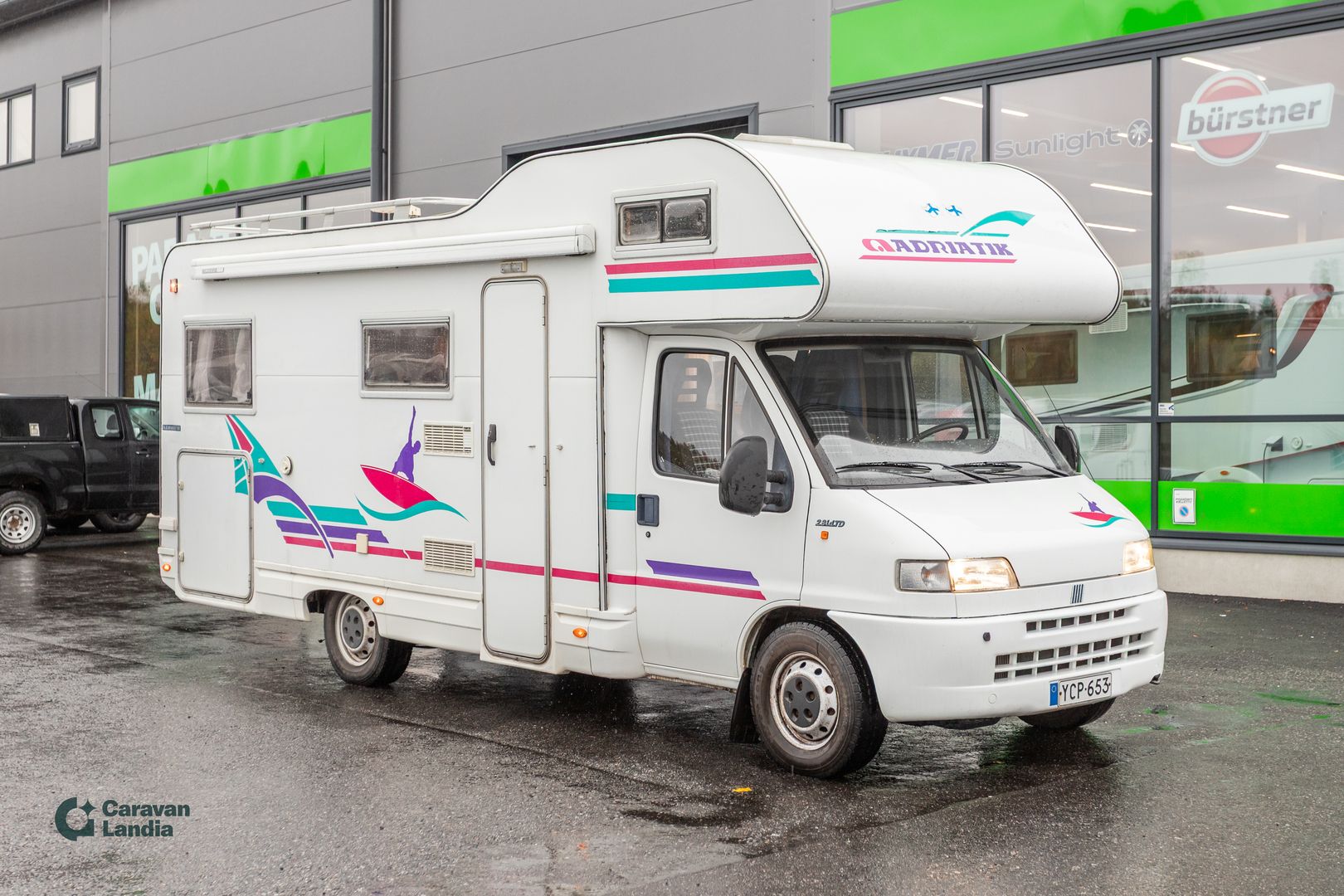 Kuva 1, Adria 660 DP 2.8 JTD 120hv ** 6 HLÖ, TRUMA, TILAVA PARIVUODE, ISO TAKATALLI **