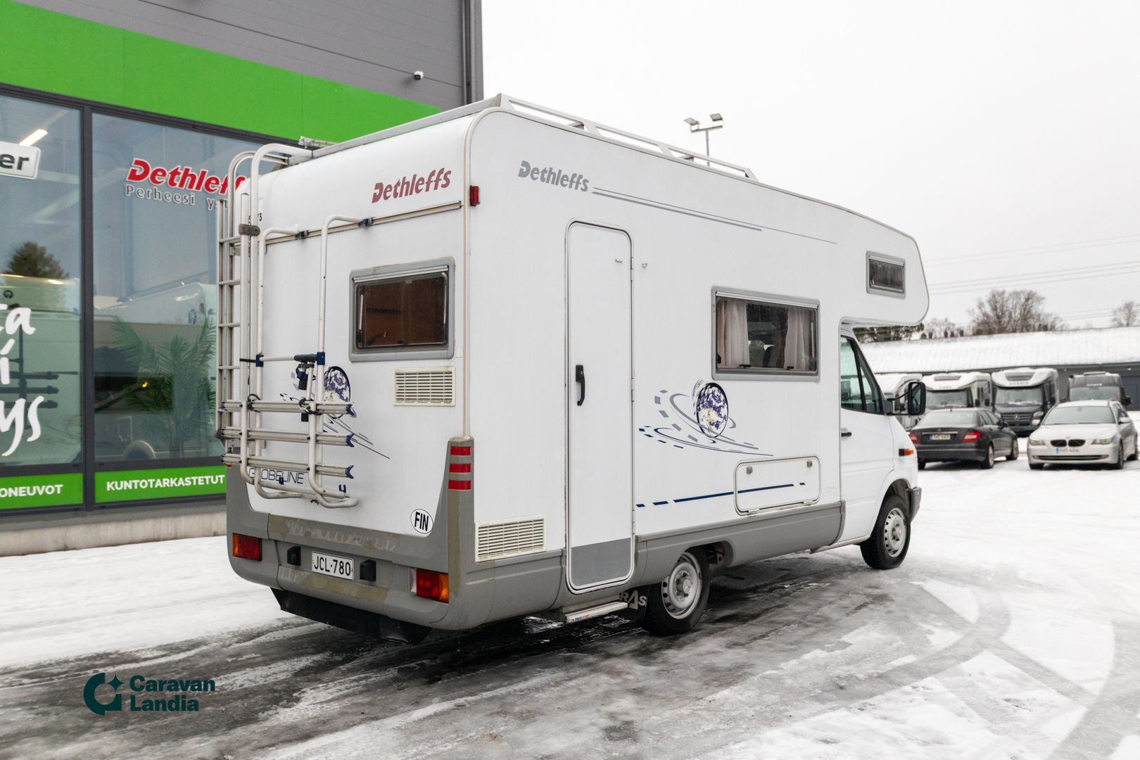 Kuva 3, Dethleffs Globeline A5823 312D 150hv ** AUTOMAATTI, TAKAKEITTIÖ, REK 9 HLÖLLE **