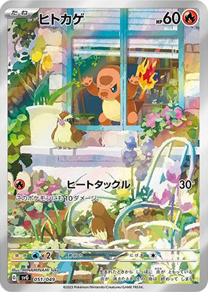 AR仕様）ヒトカゲ (051/049) PSA10 鑑定品