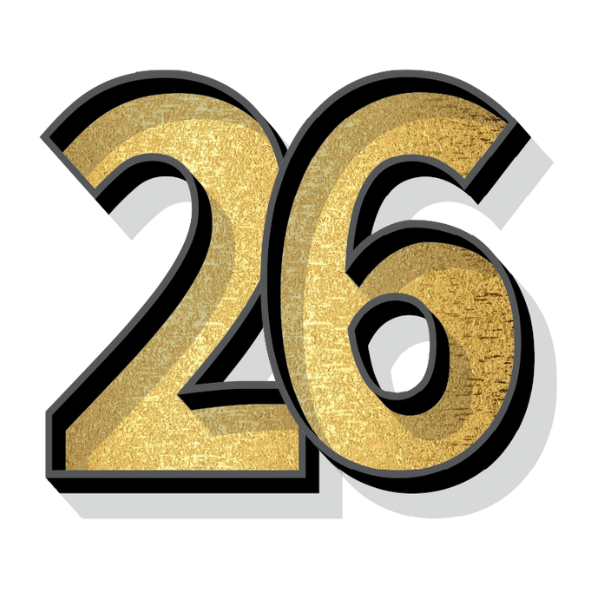 SUPER 26 - GOLD FOIL