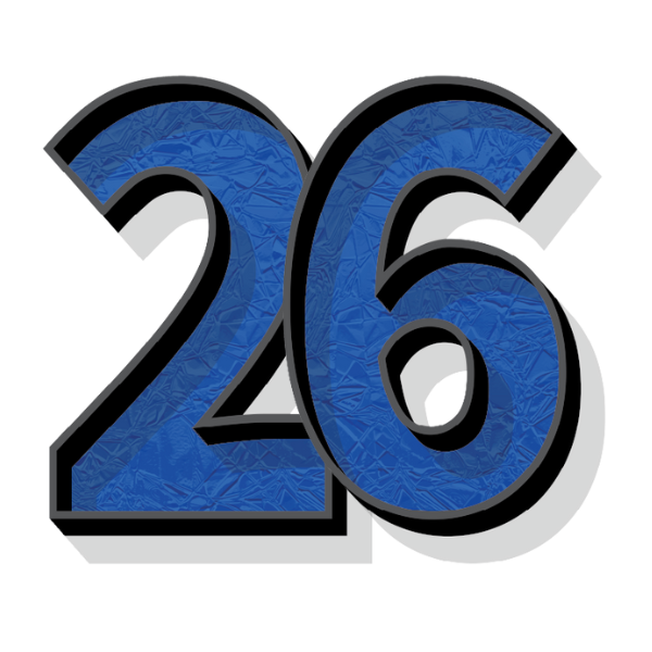 SUPER 26 - BLUE FOIL