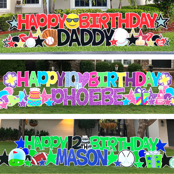 10 Creative Yard Decorations For Birthday To Surprise Your Guests   2022 11 Happy Birthday  