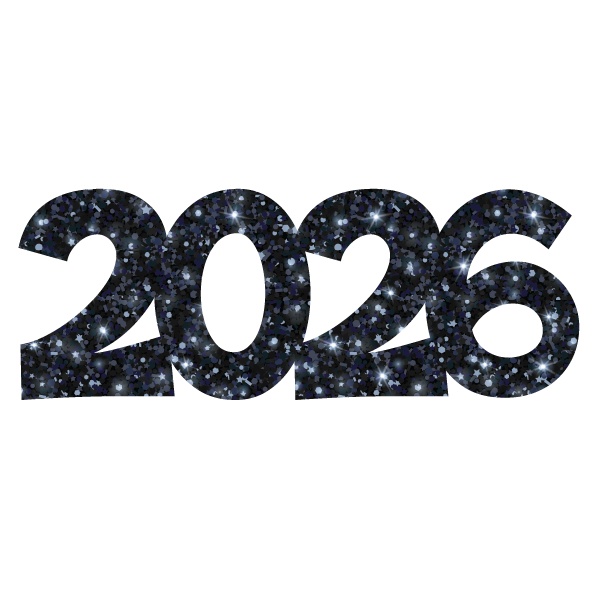 SUPER 2026 - BLACK GLITTER