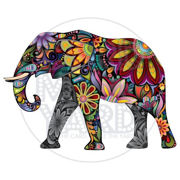 Animal: Colorful Elephant Animal: Colorful Elephant