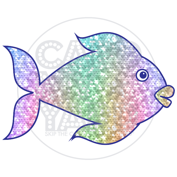 Animal: Rainbow Sequin Fish Animal: Rainbow Sequin Fish