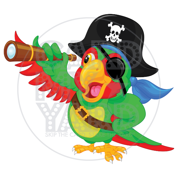 Animal: Pirate Parrot Animal: Pirate Parrot