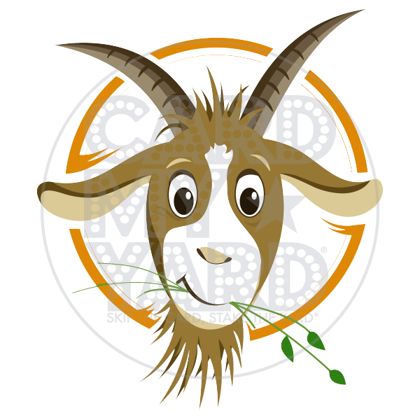 Animal: Goat Head Circle