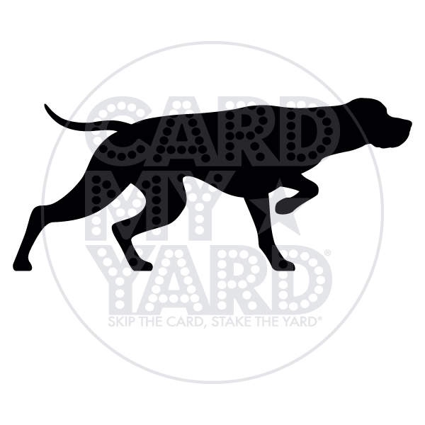 Animal: Pointer Silhouette (dog)