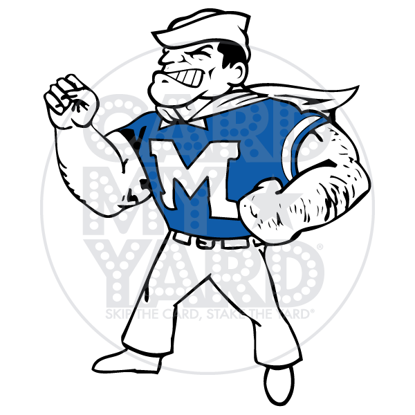 School Graphic:  Middle Man