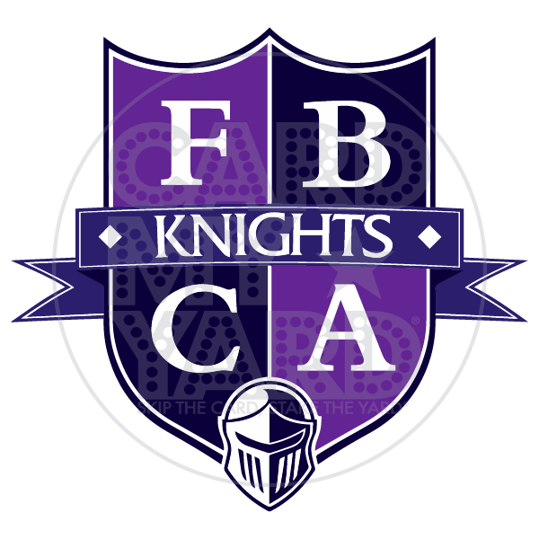 School Graphic: FBCA Knights Crest