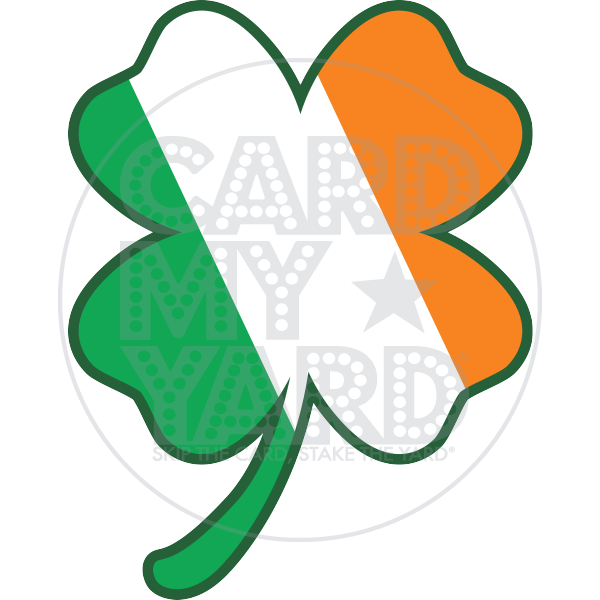 St. Patrick's Day: Irish Flag Clover