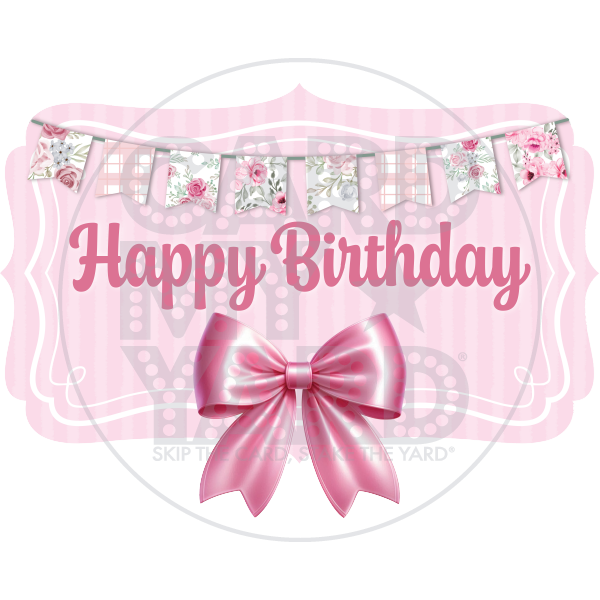 SUPER COQUETTE-STYLE HAPPY BIRTHDAY