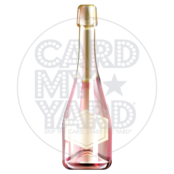 Pink Coquette-Style: Pink Champagne Bottle