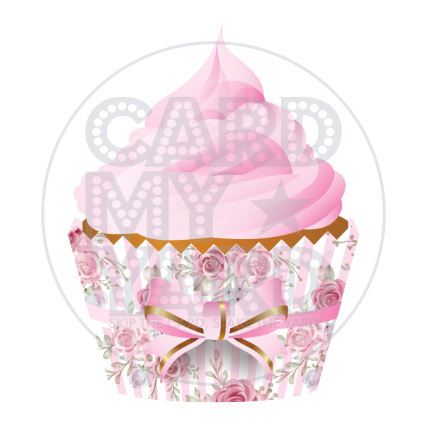 Pink Coquette-Style: Cupcake
