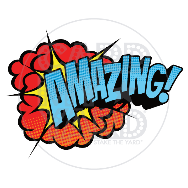 Speech Bubble: Amazing! Bubble
