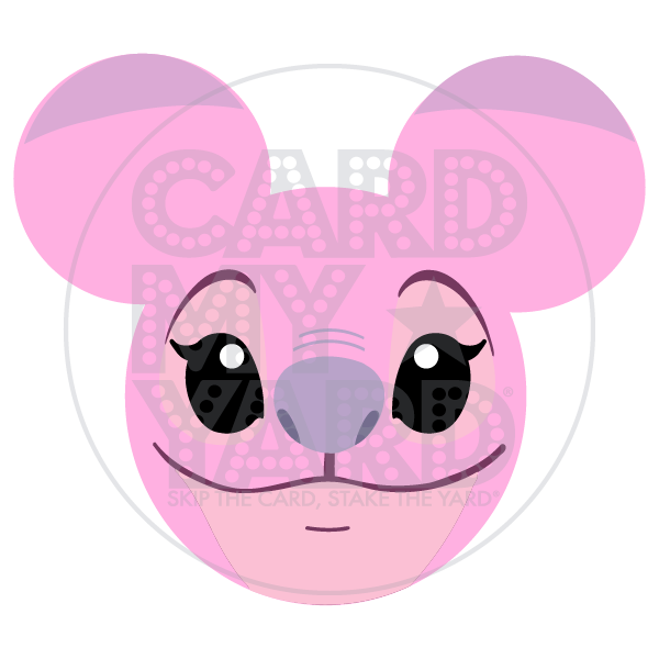 Character: Mouse Ears - Angel (Pink Stitch) Character: Mouse Ears - Angel (Pink Stitch)