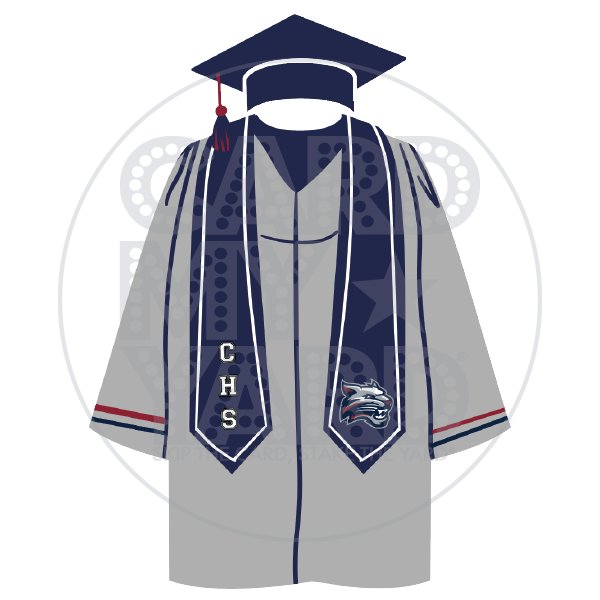School Graphic: CHS Grad Gown